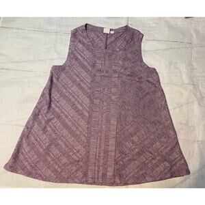 GAP Womens Tank Top Size XS Scoop Neck Purple Shirt Sleeveless‎ (a)